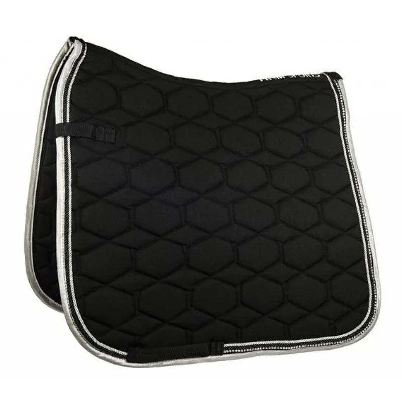 HKM Crystal Fashion GP Saddlecloth in Black